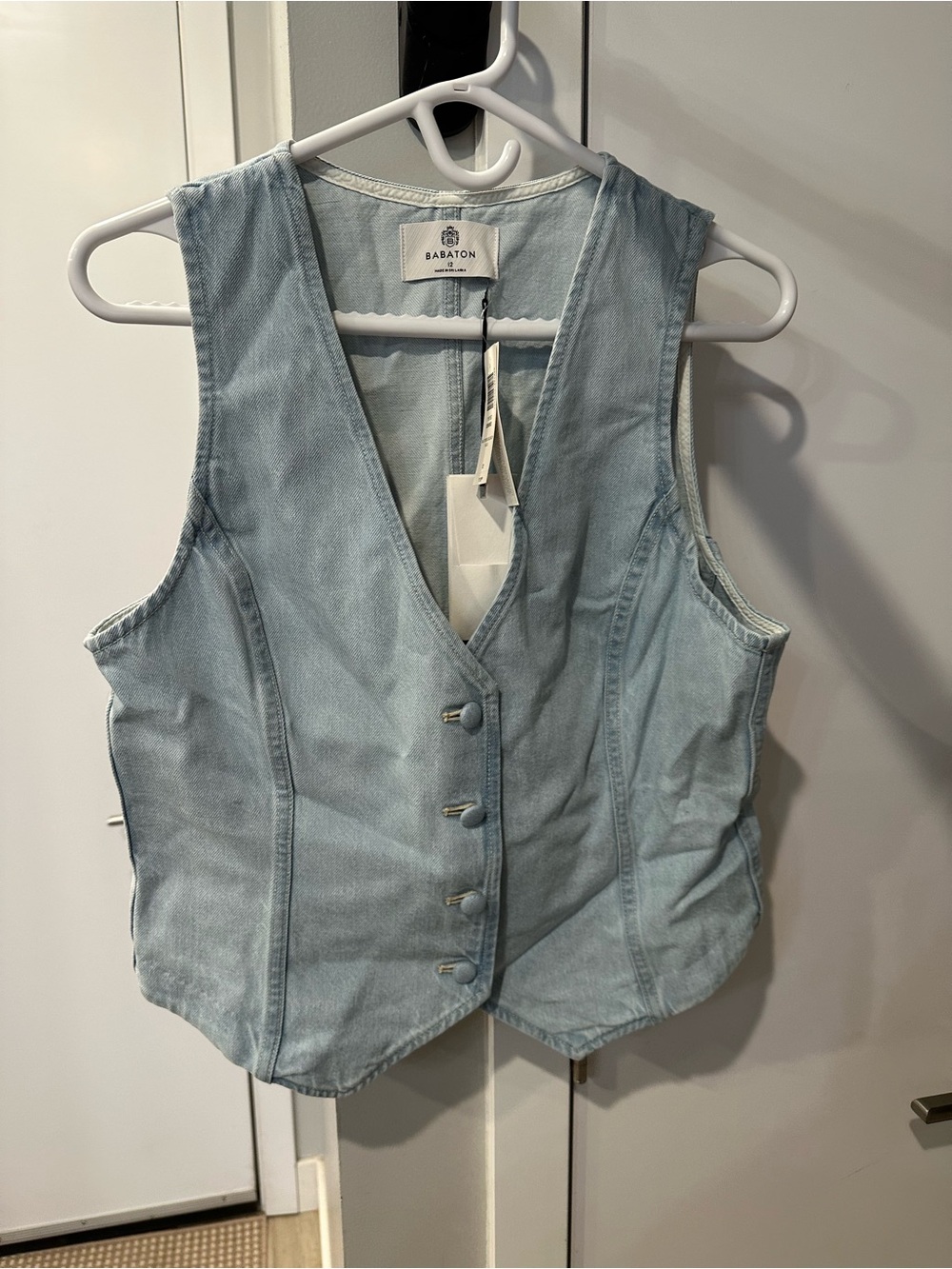 Babaton Deniro Denim Vest